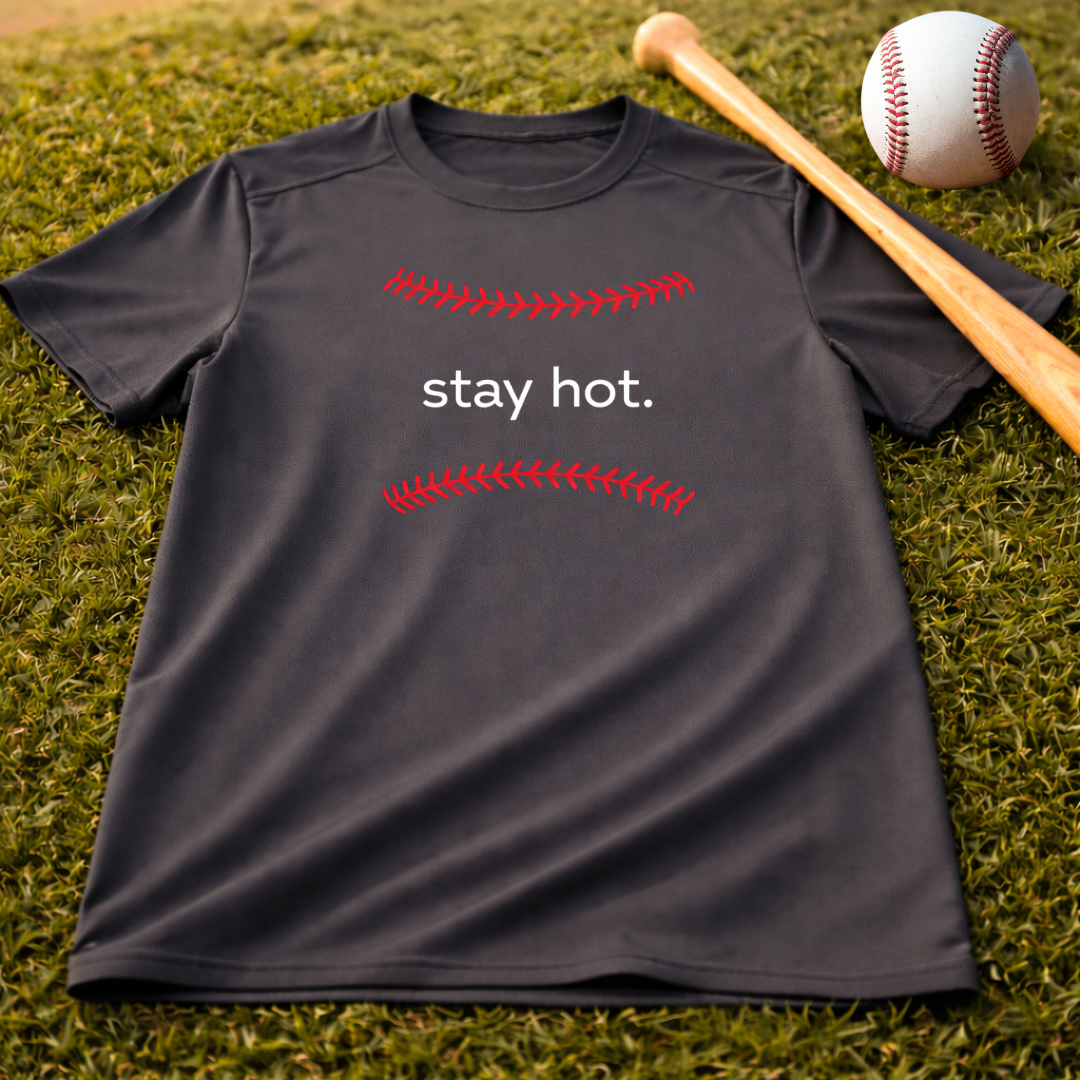 Youth Baseball "stay hot" Dri-Fit T-Shirt