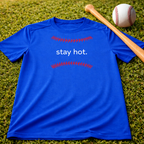 Youth Baseball "stay hot" Dri-Fit T-Shirt