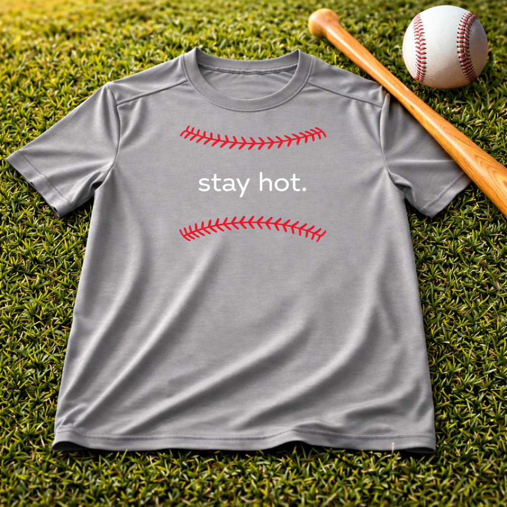 Youth Baseball "stay hot" Dri-Fit T-Shirt