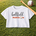 Ballfield Mama Women's Boxy Tee — Cute Baseball Mom Shirt