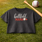 Ballfield Mama Women's Boxy Tee — Cute Baseball Mom Shirt