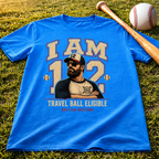 I Am 12 Travel Ball Eligible Baseball T-Shirt