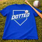 Dotted Baseball Logo T‑Shirt