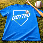 Dotted Baseball Logo T‑Shirt
