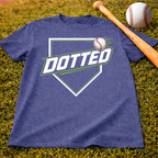 Dotted Baseball Logo T‑Shirt