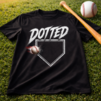 Dotted Dri-Fit Youth Baseball Tee