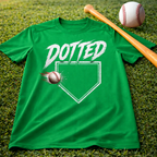 Dotted Dri-Fit Youth Baseball Tee