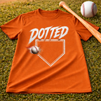 Dotted Dri-Fit Youth Baseball Tee