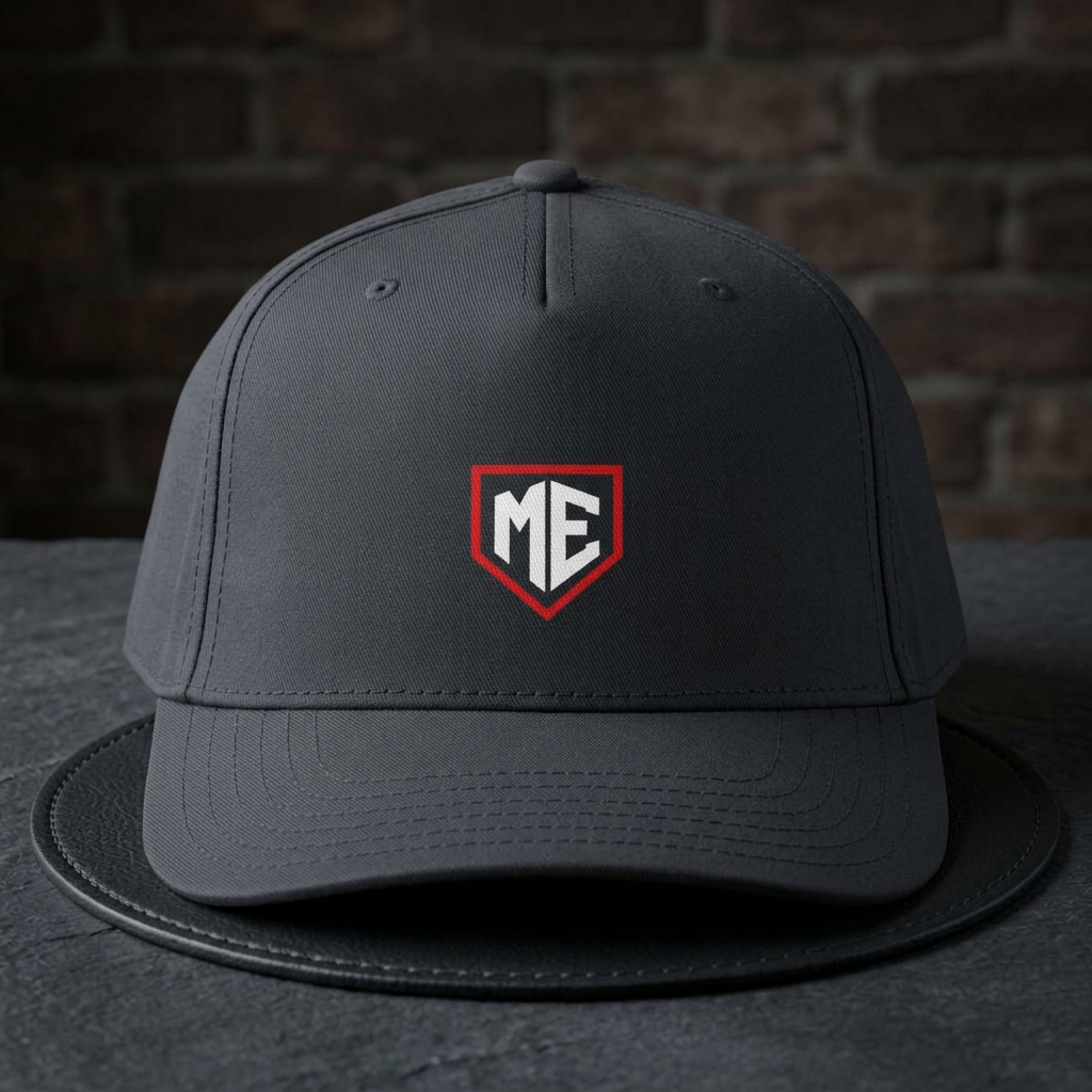 ME Home plate Embroidered Baseball Cap
