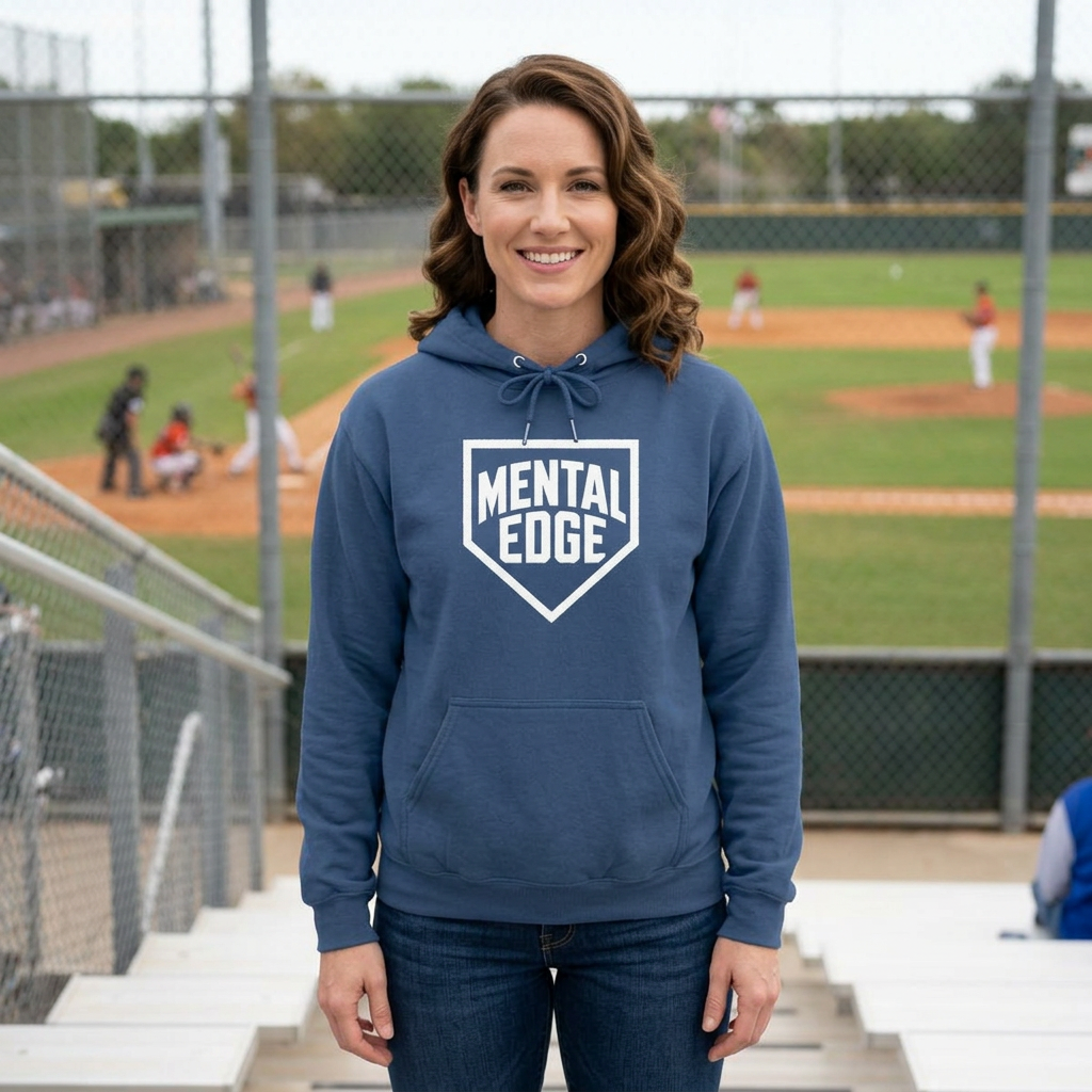Mental Edge Home Plate Hoodie Unisex - Comfort Colors Garment-Dyed Hoodie