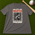 Adult Unisex Wanted Chin Music Baseball Pitcher Comfort Colors Garment-Dyed T-shirt