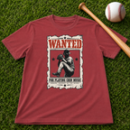 Adult Unisex Wanted Chin Music Baseball Pitcher Comfort Colors Garment-Dyed T-shirt