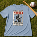Adult Unisex Wanted Chin Music Baseball Pitcher Comfort Colors Garment-Dyed T-shirt