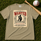Adult Unisex "Wanted A Pitcher With Balls" Baseball Pitcher Garment-Dyed T-shirt