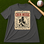 Adult Unisex "Chin Music Enforcer of Heat" Baseball Pitchers Comfort Colors Garment-Dyed T-shirt