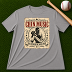 Adult Unisex "Chin Music Enforcer of Heat" Baseball Pitchers Comfort Colors Garment-Dyed T-shirt