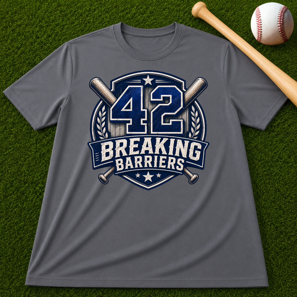 Breaking Barriers 42 Baseball T-Shirt Unisex