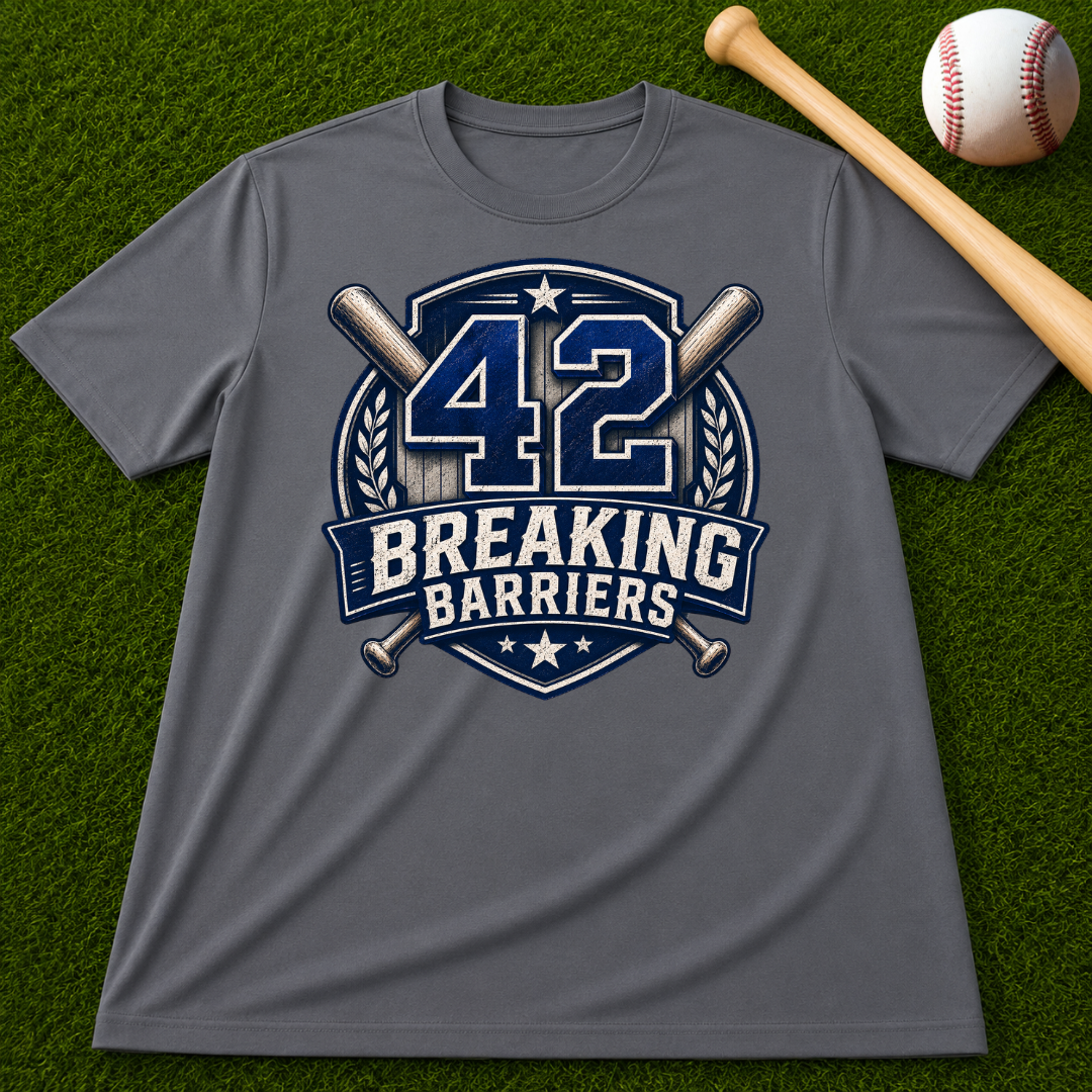 Breaking Barriers 42 Baseball T-Shirt Unisex