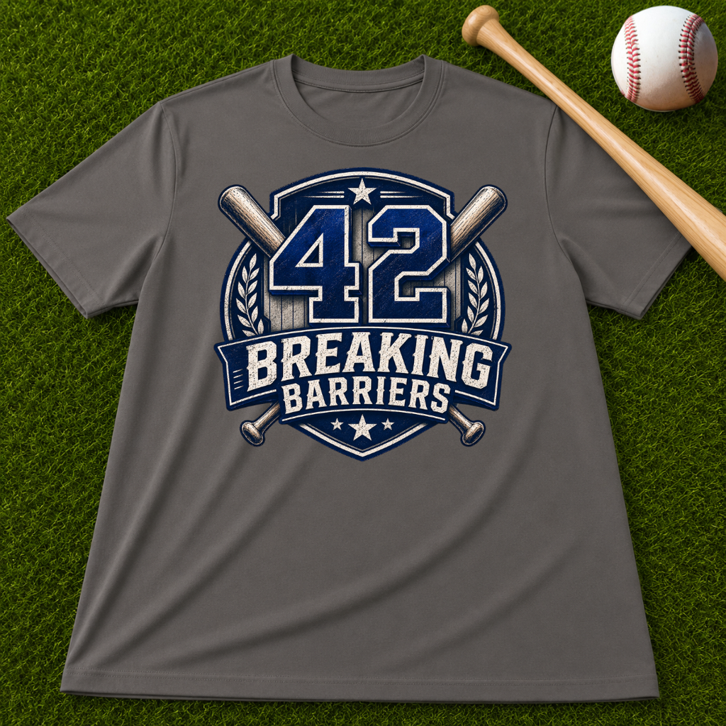 Breaking Barriers 42 Baseball T-Shirt Unisex