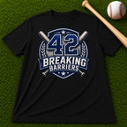 Breaking Barriers 42 Baseball T-Shirt Unisex