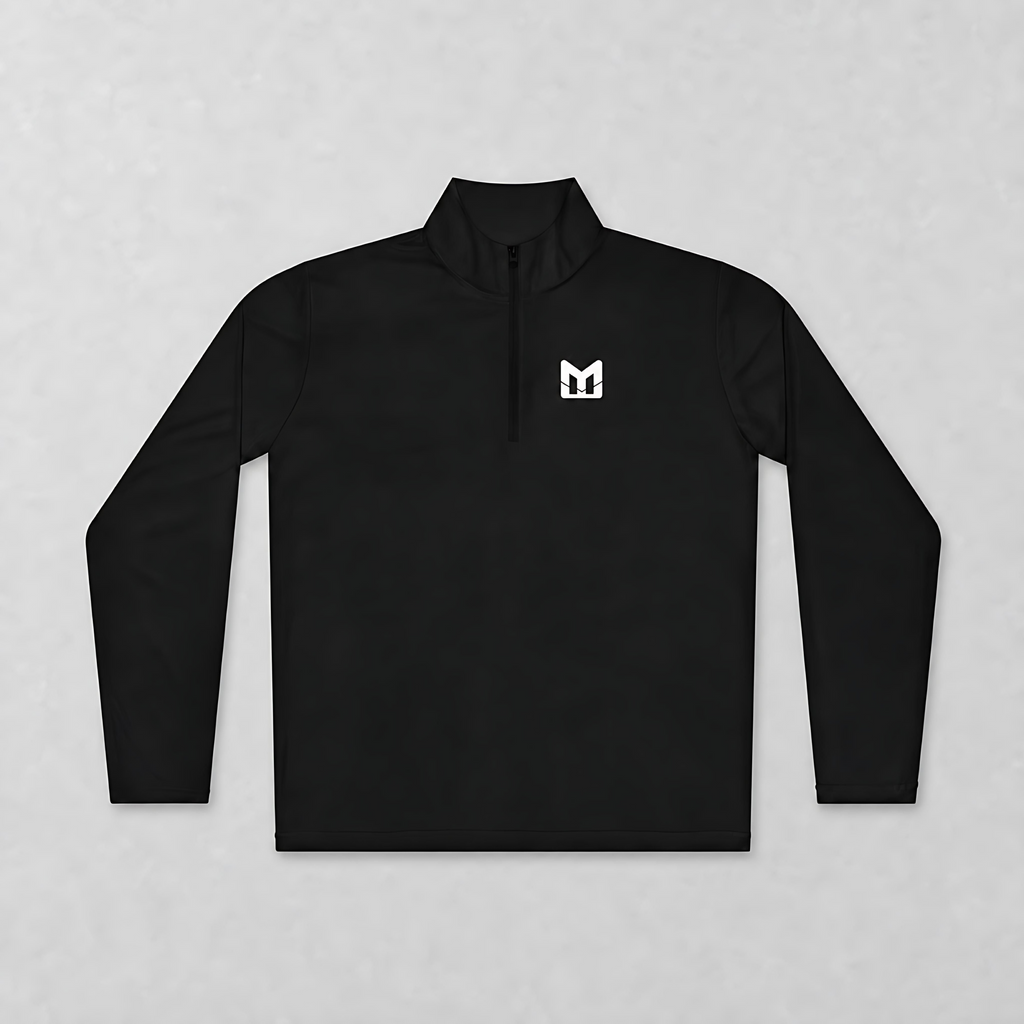 Mental Edge Minimalist Logo Quarter-Zip Pullover