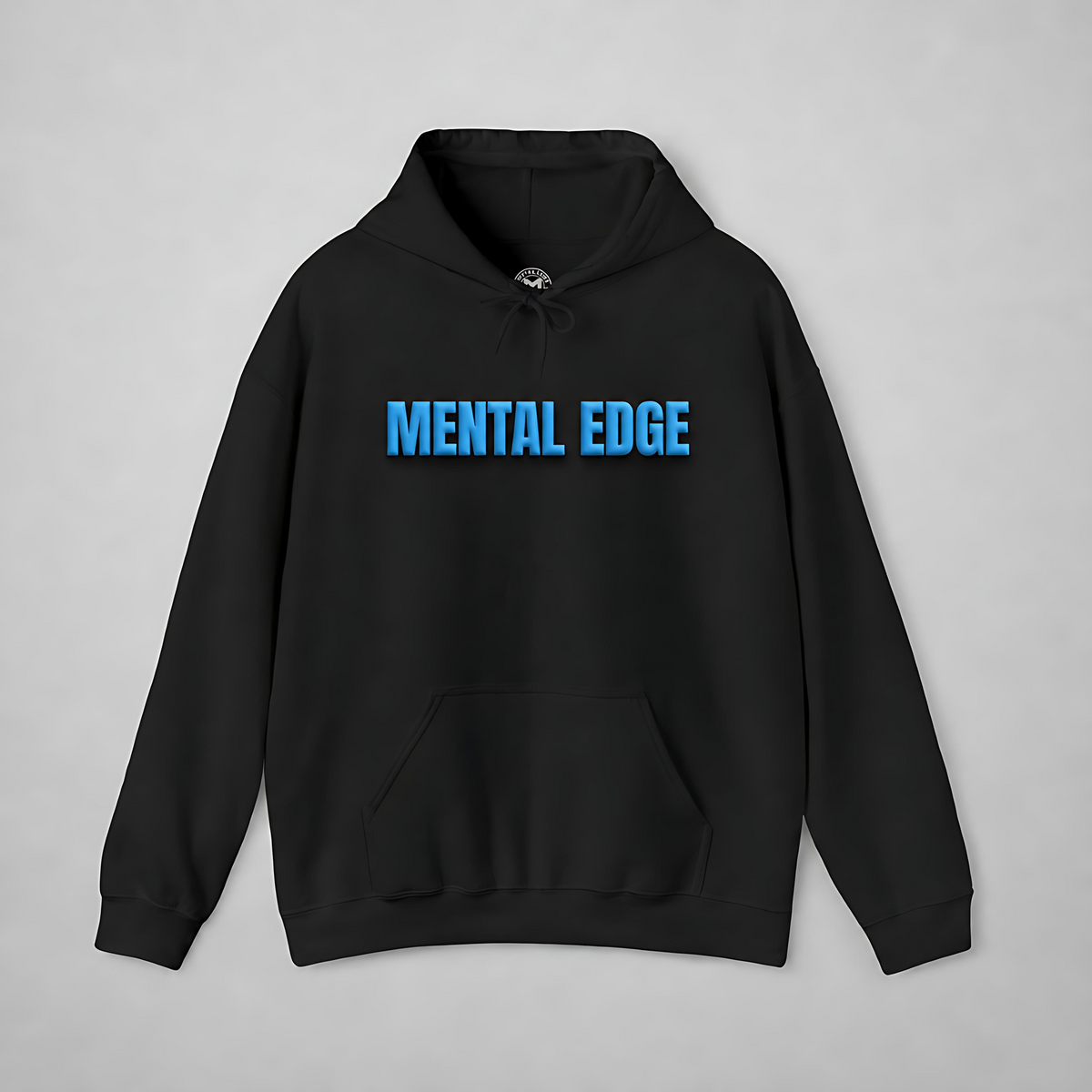The Mental Edge Neon Blue Puff Hoodie