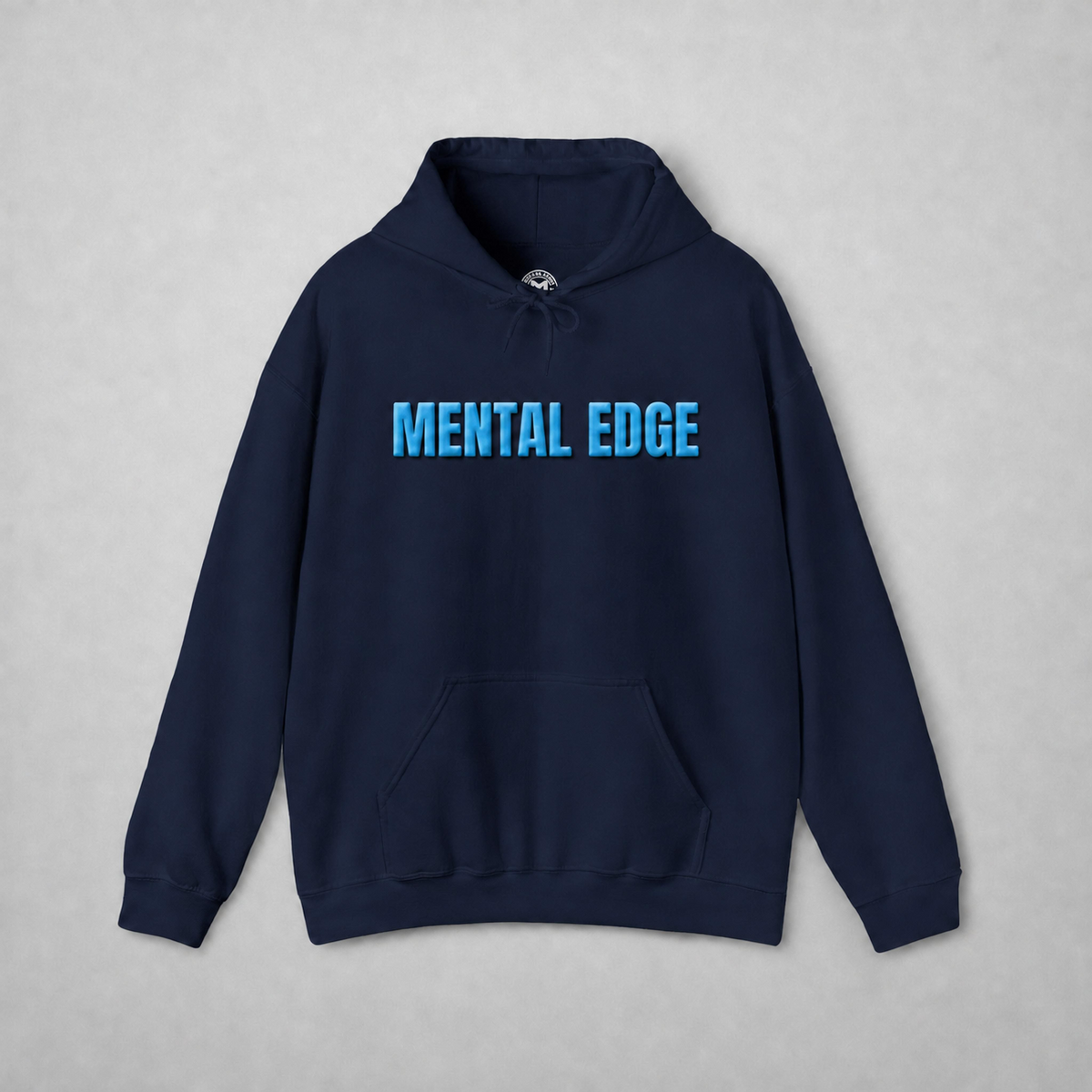 The Mental Edge Neon Blue Puff Hoodie