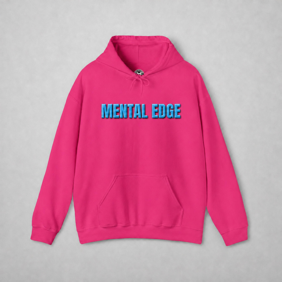The Mental Edge Neon Blue Puff Hoodie