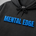 The Mental Edge Neon Blue Puff Hoodie