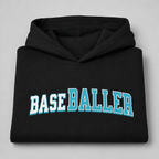 Youth BASEBALLER Teal Hoodie