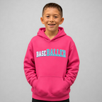 Youth BASEBALLER Teal Hoodie