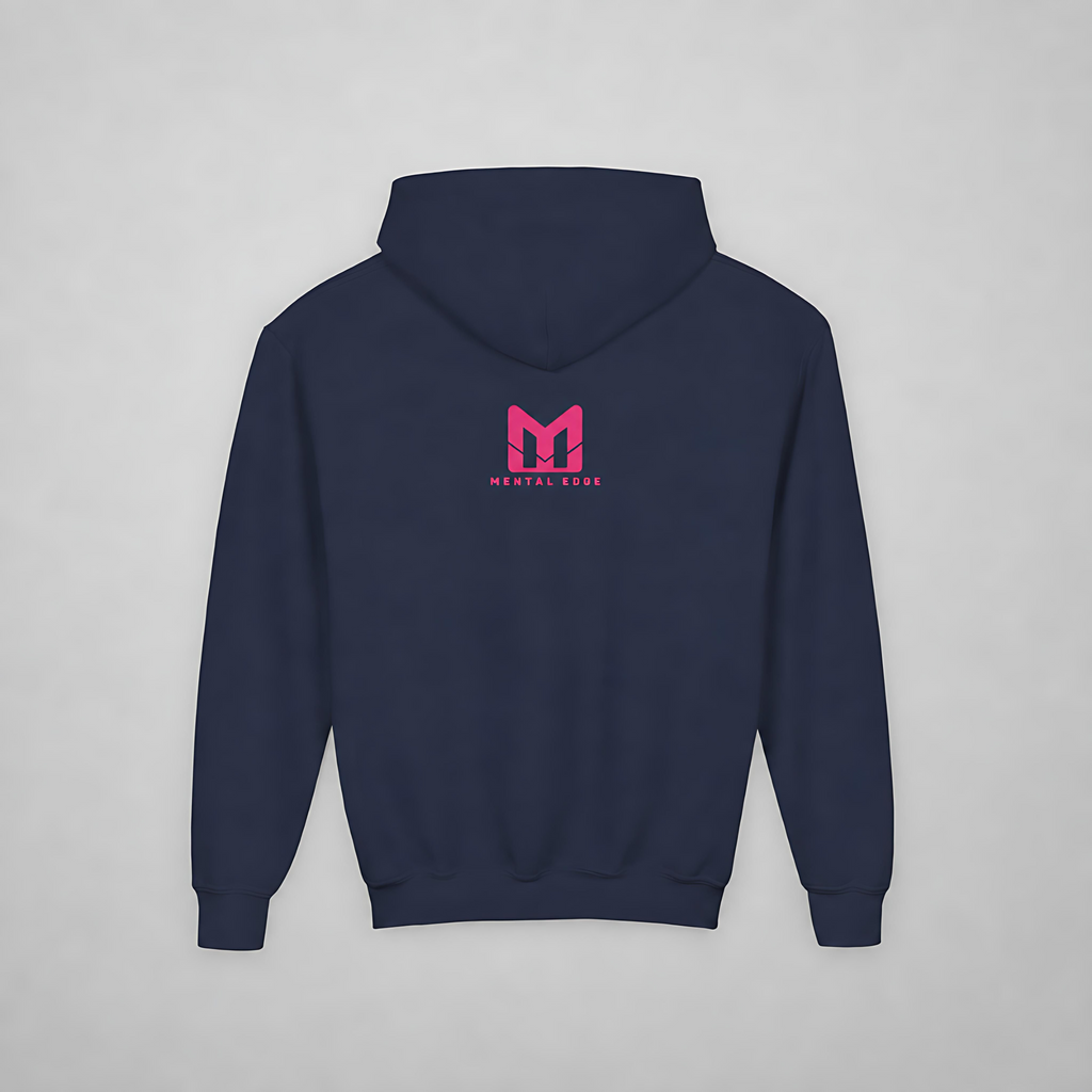 Youth BASEBALLER Hot Pink Hoodie