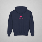 Youth BASEBALLER Hot Pink Hoodie