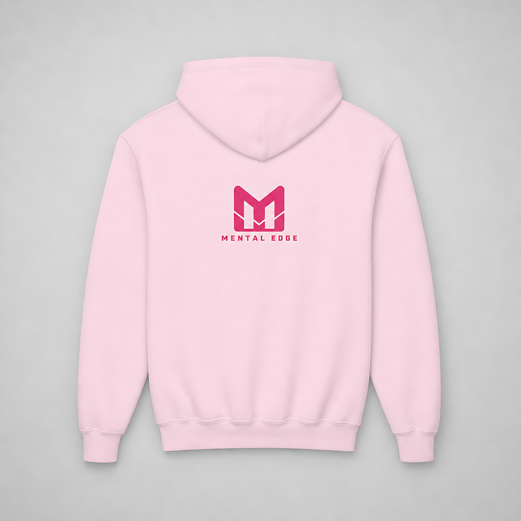 Youth BASEBALLER Hot Pink Hoodie