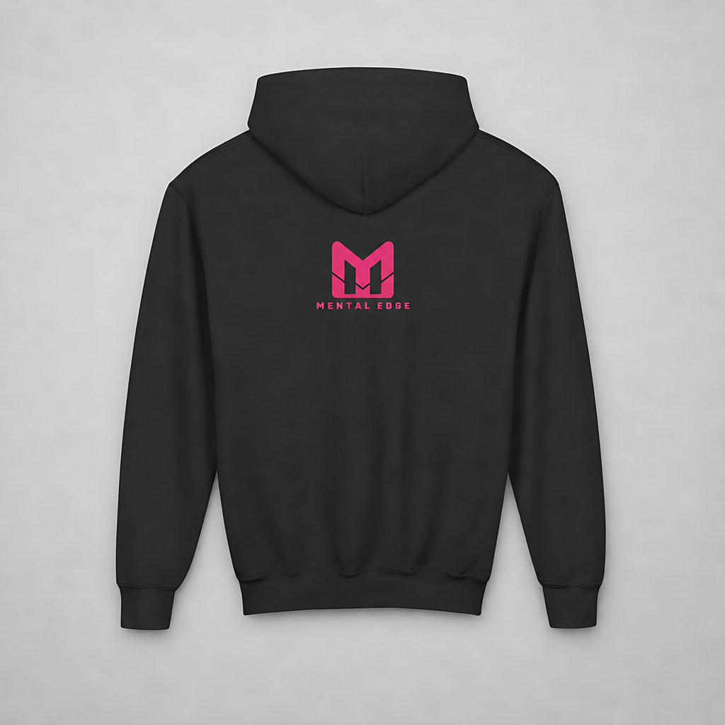 Youth BASEBALLER Hot Pink Hoodie
