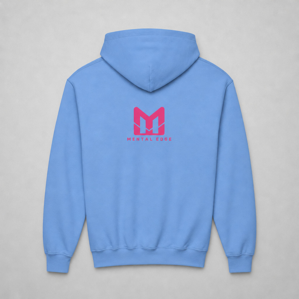 Youth BASEBALLER Hot Pink Hoodie