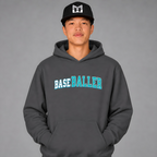 BASEBALLER Teal Hoodie
