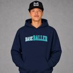 BASEBALLER Teal Hoodie