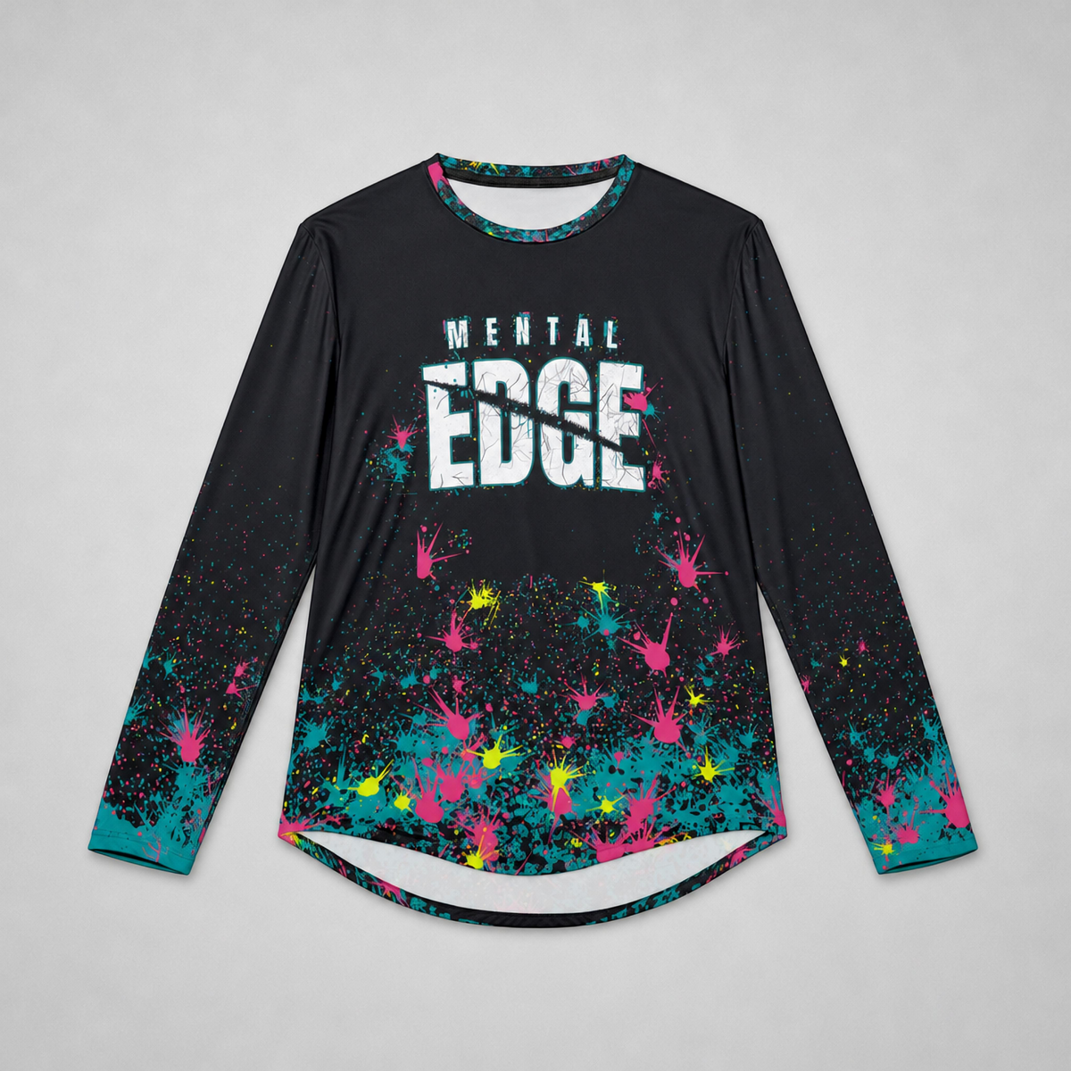 Mental Edge Neon Loud Splatter UV Long Sleeve
