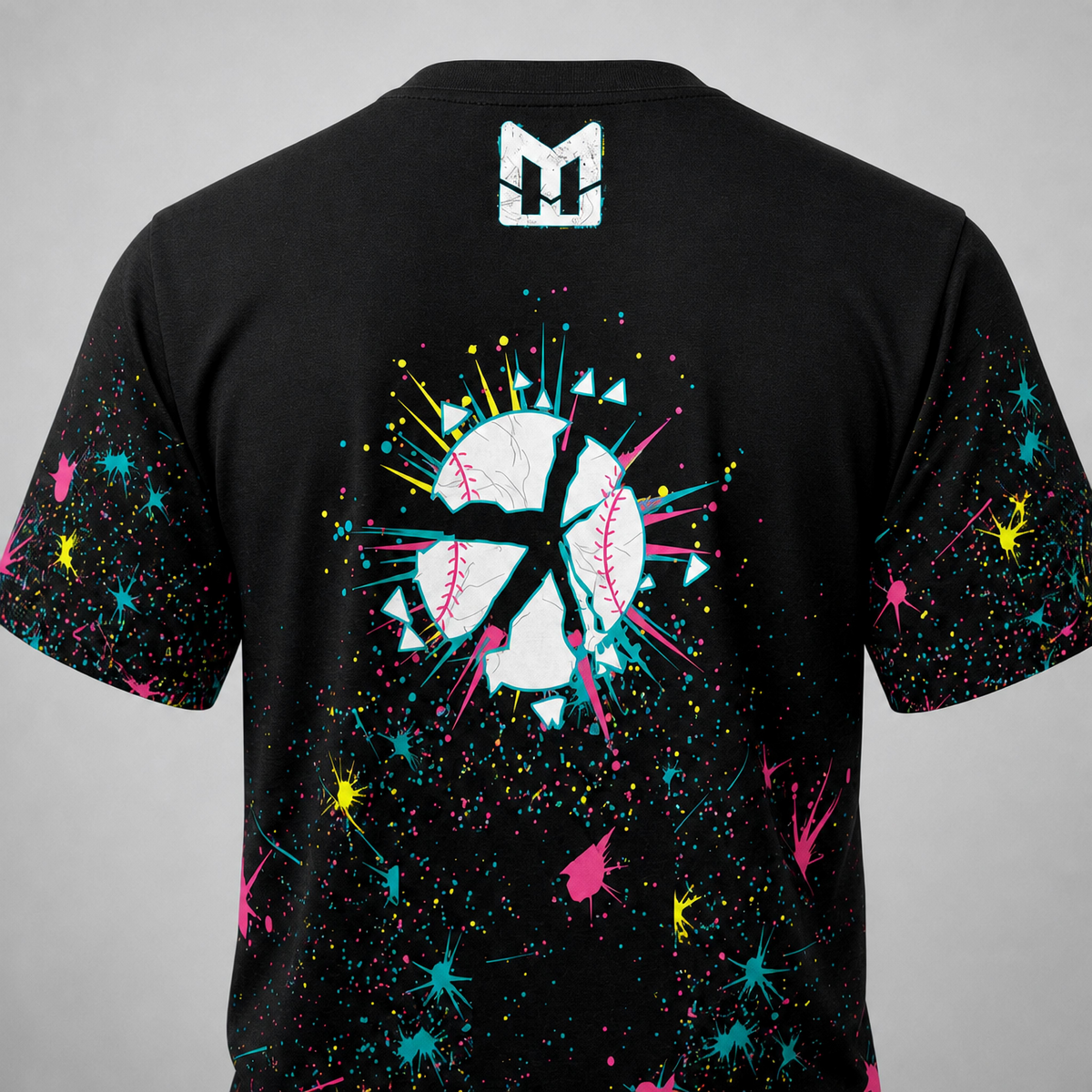Mental Edge Neon Loud Splatter Tee