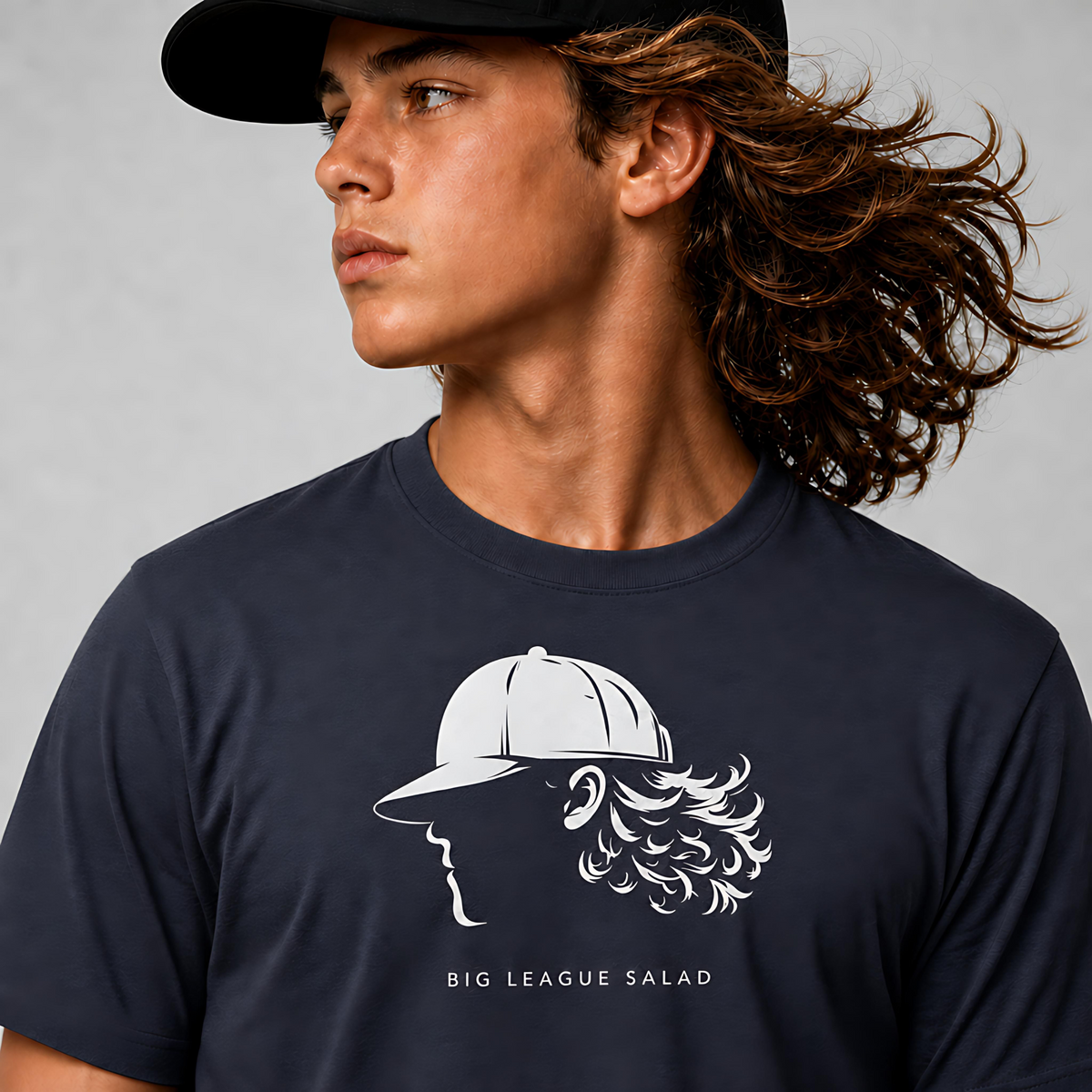 Big League Salad Cap Silhouette Tee