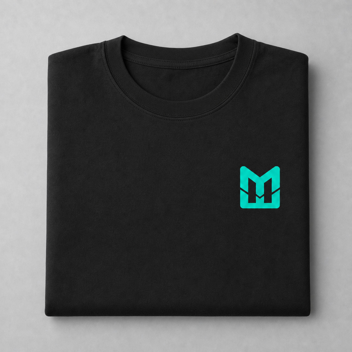 Mental Edge Heavyweight Tee – Teal Logo