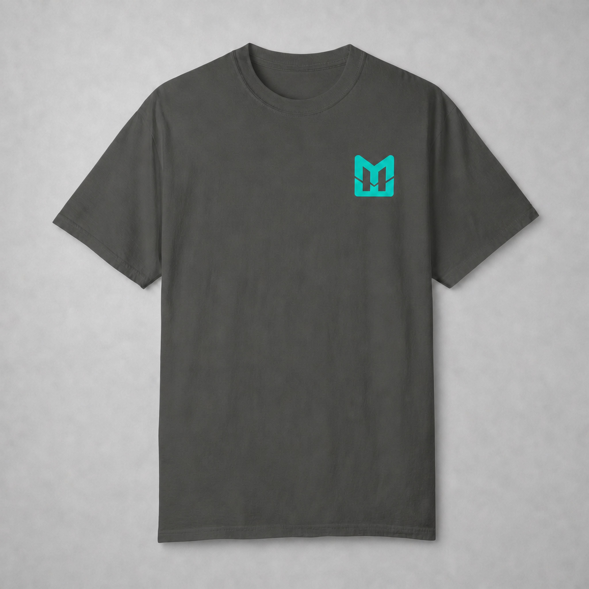 Mental Edge Heavyweight Tee – Teal Logo