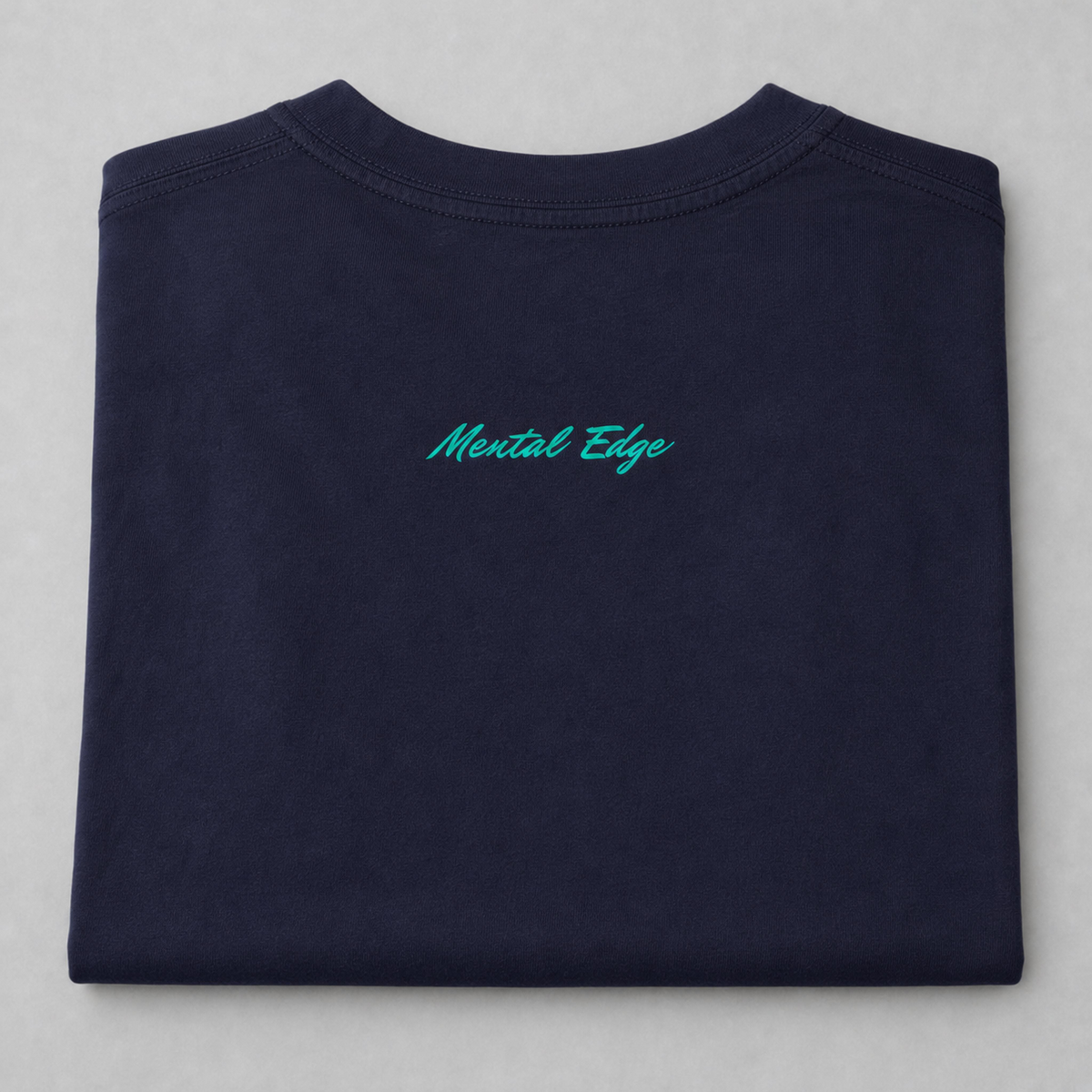 Mental Edge Heavyweight Tee – Teal Logo