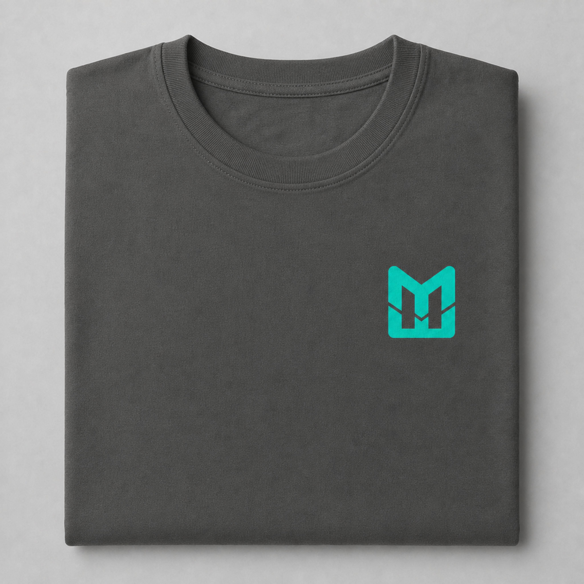 Mental Edge Heavyweight Tee – Teal Logo