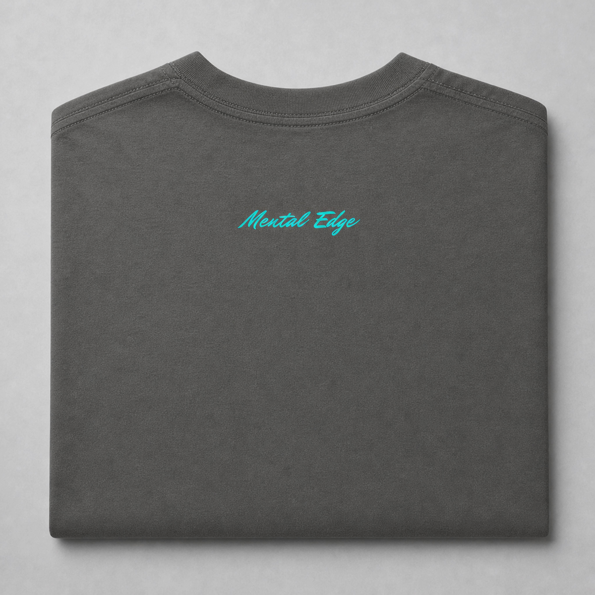 Mental Edge Heavyweight Tee – Teal Logo