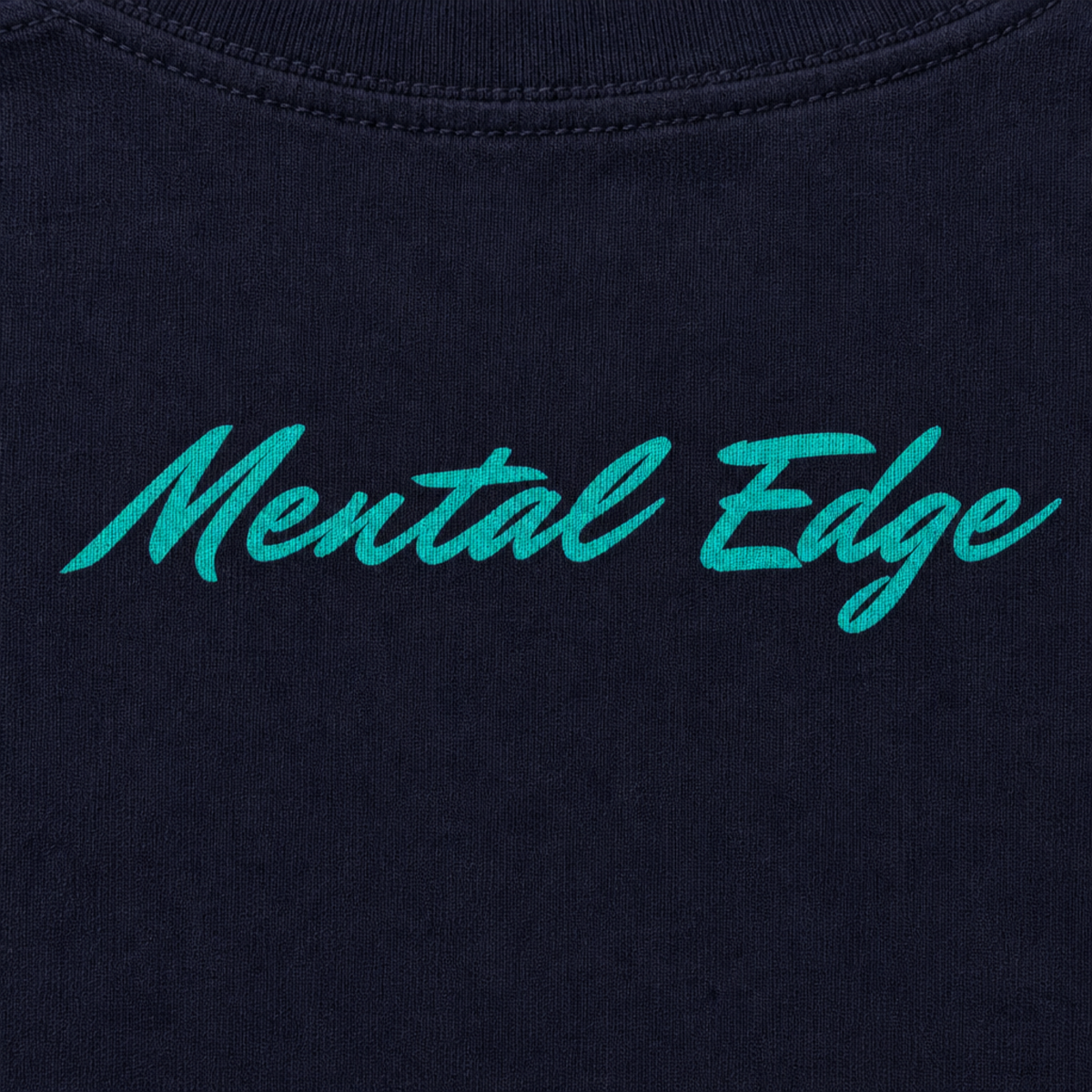 Mental Edge Heavyweight Tee – Teal Logo
