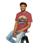 Born to Hit Balls Over Mountains T-Shirt — Unisex Vintage Mountain Comfort Colors Graphic Tee