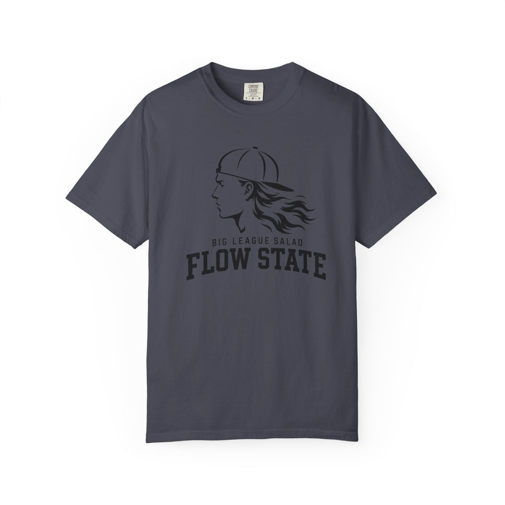 Flow State Tee — 'Big League Salad' Athletic Retro Graphic T-Shirt