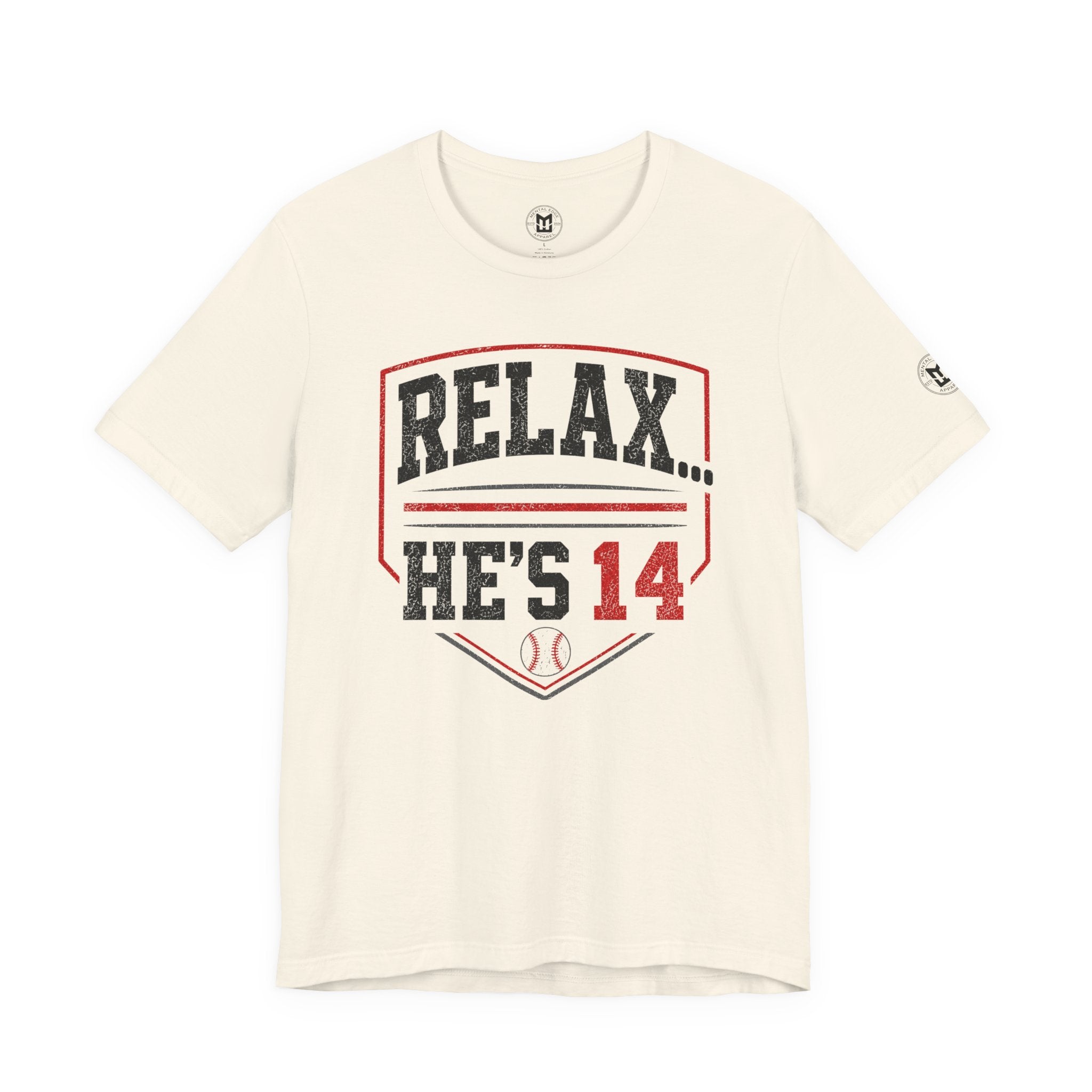 Relax... He's 14 Baseball Parents Tee